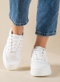 Casual sneakers σε συνδυασμό χρωμάτων 431.LY660-L