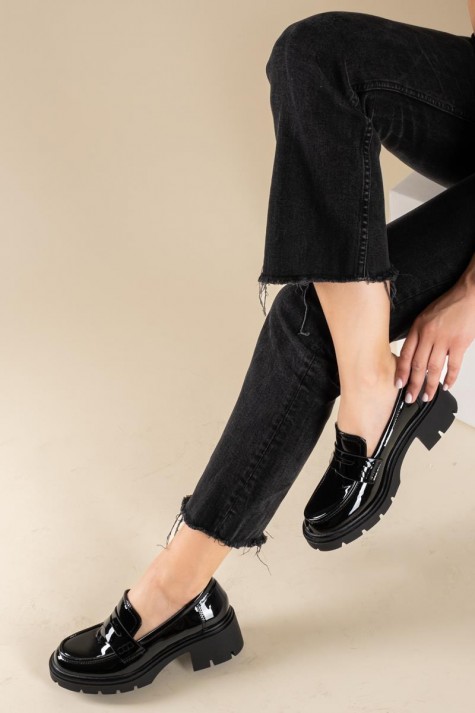 Block-heeled λουστρίνι loafers 431.LL1504-LU