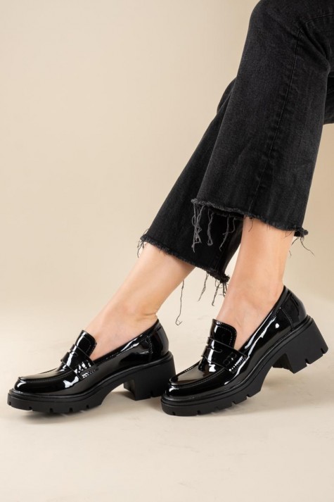 Block-heeled λουστρίνι loafers 431.LL1504-LU