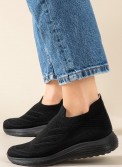 Υφασμάτινα slip-on sneakers τύπου κάλτσα 431.ZY505-F