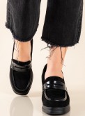 Block-heeled suede loafers 431.2M7-D8269-01-C