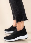 Υφασμάτινα slip-on sneakers τύπου κάλτσα 431.ZY505-F