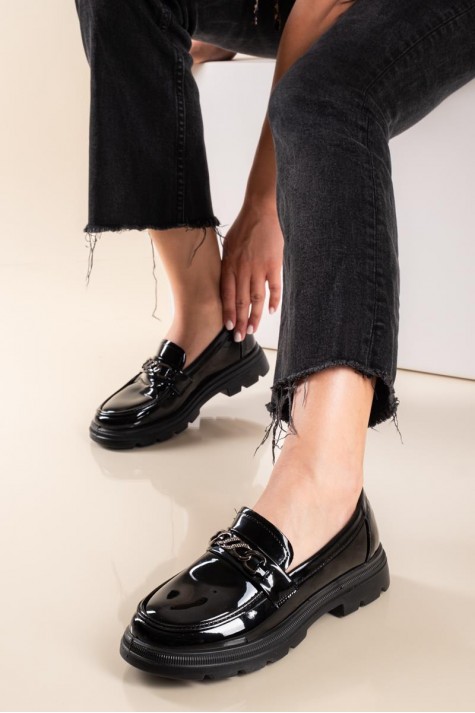 Λουστρίνι Chunky loafers με μεταλλικό διακοσμητικό 431.5520-11-LU.