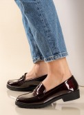 Basic loafers με λουστρίνι 330.5306-LU