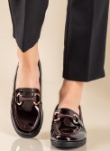 Λουστρίνι Loafers με διακοσμητικό ζωνάκι 330.5309-LU