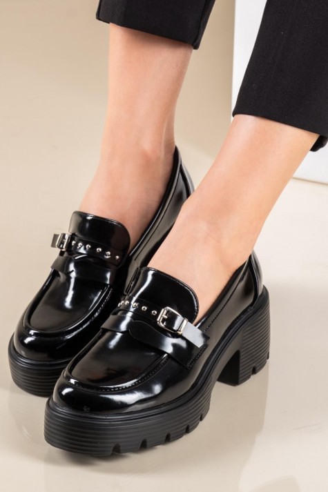 Block-heeled classic loafers 431.LT2409-L