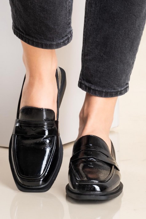 Adams λουστρίνι flat loafers 004.911-24506-LU