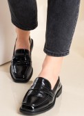 Adams λουστρίνι flat loafers 004.911-24506-LU