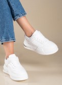 Casual sneakers σε συνδυασμό χρωμάτων 330.OX2337-L