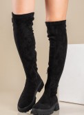 Over the knee suede chunky μπότα 431.OS608-C