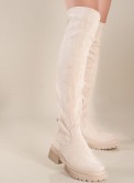 Over the knee suede chunky μπότα 431.OS608-C