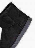 Suede μποτάκι με εσωτερική γούνα 431.DM992-C