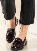 Loafers λουστρίνι με διακοσμητικό φιογκάκι 330.5301-LU