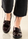 Basic loafers με λουστρίνι 330.5306-LU