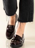 Basic loafers με λουστρίνι 330.5306-LU