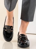 Λουστρίνι Loafers με διακοσμητικό ζωνάκι 330.5309-LU