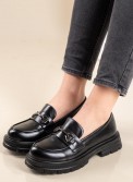 Chunky loafers με διακοσμητική αλυσίδα 330.OM2211-L