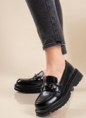 Chunky loafers με διακοσμητική αλυσίδα 330.OM2211-L