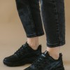 Chunky sneakers με ανάγλυφο μοτίβο 330.LY651-L ΜΑΥΡΟ