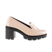 Basic heeled loafer 062.810-LU ΜΠΕΖ