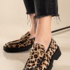 Pony skin loafer με χρυσή αλυσίδα 330.2503-PS ΛΕΟΠΑΡ