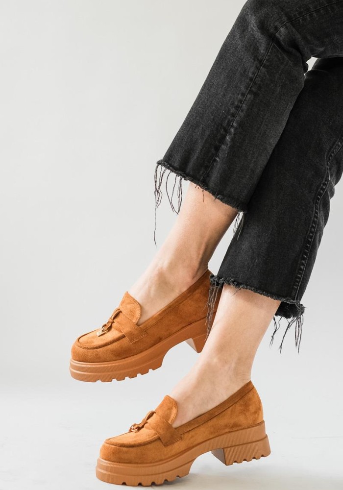 Suede loafers με chunky σόλα 396.D2730-L ΤΑΜΠΑ