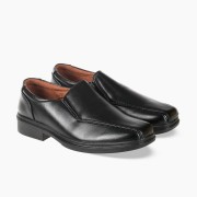 Ανδρικό slip-on casual 330.1296-L ΜΑΥΡΟ