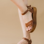 Flatforms με χιαστί φάσα 062.7630-L ΤΑΜΠΑ