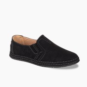 Ανδρικό slip-on casual 330.7703-NU ΜΑΥΡΟ