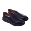 Casual ανδρικό slip-on 202.GER204-L ΜΑΥΡΟ