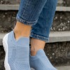 Slip-on υφασμάτινα sneakers 330.LY387-F ΓΑΛΑΖΙΟ