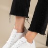 Basic tennis sneakers 431.OX2313-L ΑΣΠΡΟ