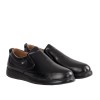 Casual ανδρικό slip-on (ΥΠΕΡΜΕΓΕΘΕΣ) 330.162-L ΜΑΥΡΟ