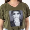 T-Shirt με Στάμπα 402.JLO-TSH KHAKI