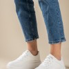 Δίσολα sneakers με εξωτερικές ραφές 431.LY683-L ΑΣΠΡΟ