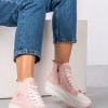 Refresh πάνινα sneakers με ιδιαίτερη σόλα 395.170846-F ΡΟΖ