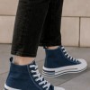 Δίσολα πάνινα sneakers μποτάκια 330.LY621-F JEAN