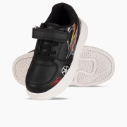 Sneakers για αγόρια με velcro 433.BC061-B-M-L ΜΑΥΡΟ