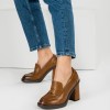 Basic heeled loafers 330.3511-L ΤΑΜΠΑ