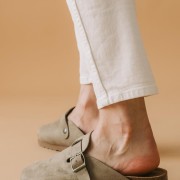 Fussbett suede δίπατα clogs 330.T1168-C ΛΑΔΙ