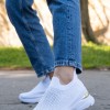 Slip-on υφασμάτινα sneakers 330.LY506-F ΑΣΠΡΟ