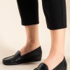 Slip-on casual με πλατφόρμα 431.BO1033-L ΜΑΥΡΟ