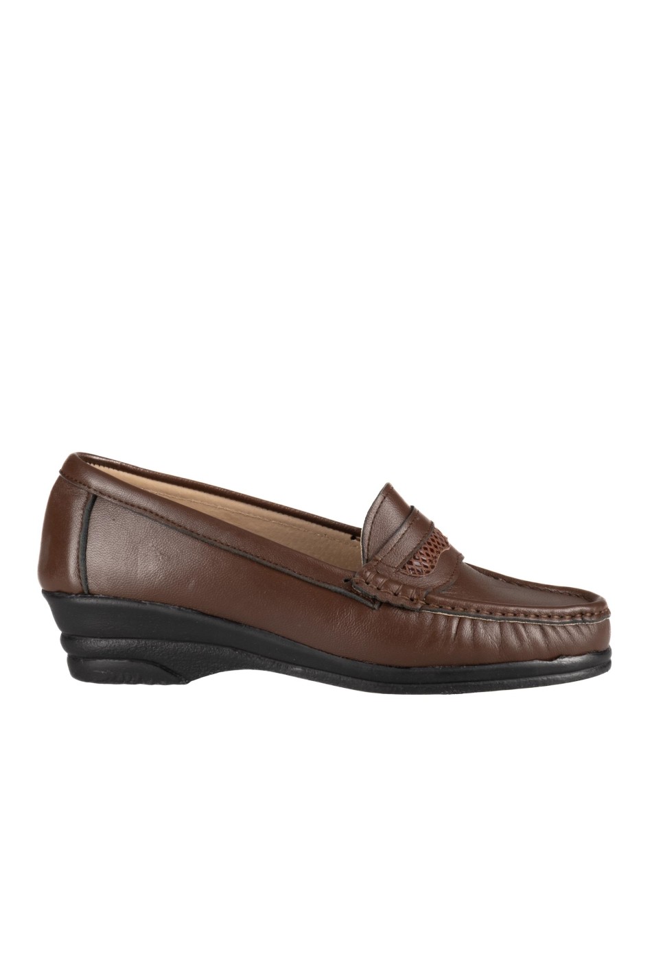 Δερμάτινα ανατομικά slip-on 134.160-L ΚΑΦΕ