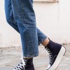 Δίπατα υφασμάτινα sneaker μποτάκι 330.LY549-F ΜΠΛΕ