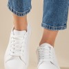 Casual δίσολα tennis sneakers 431.LY542-L ΑΣΠΡΟ