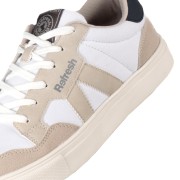 Refresh ανδρικά sneakers 395.170767-F ΑΣΠΡΟ