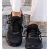 Υφασμάτινα running sneakers 318.TR101201-W-F ΜΑΥΡΟ