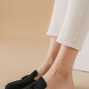 Flat mules με διακοσμητικό ζωνάκι 416.G1727-C ΜΑΥΡΟ