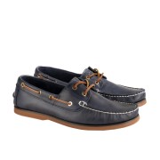 BOXER δερμάτινα δετά boatshoes 031.19231-L ΜΠΛΕ