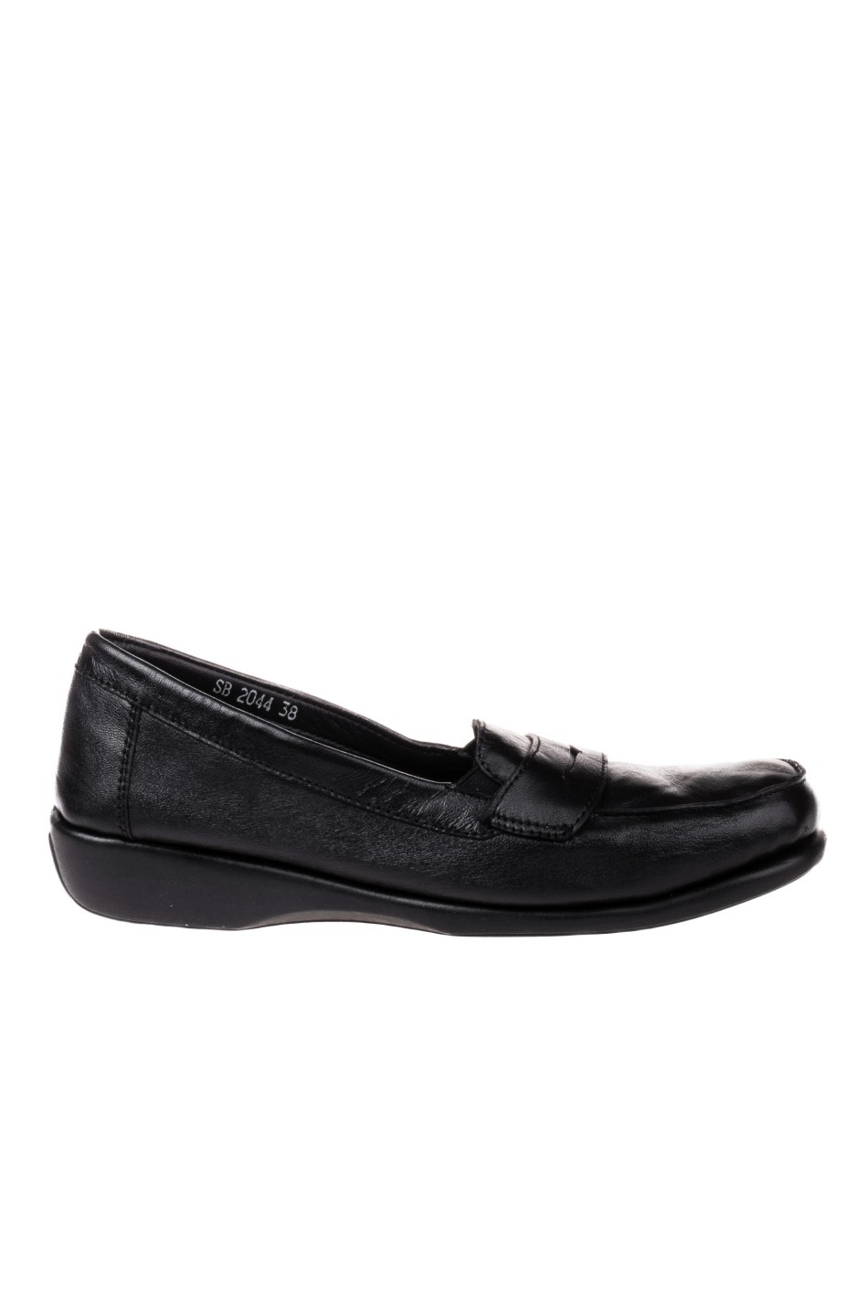 SABINO Comfort slip-on 028.SB2044-L ΜΑΥΡΟ